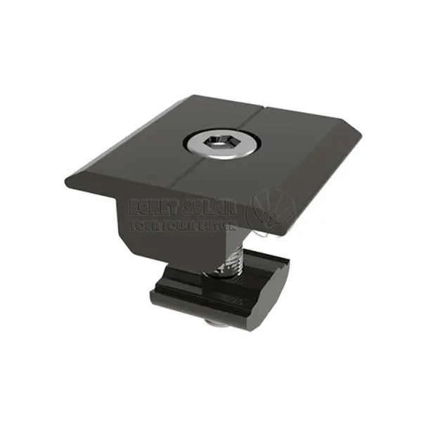 Solar 30 Mm 35 Mm Black Solid Mid Clamp Solar 30 Mm 35 Mm Black Solid Mid Clamp