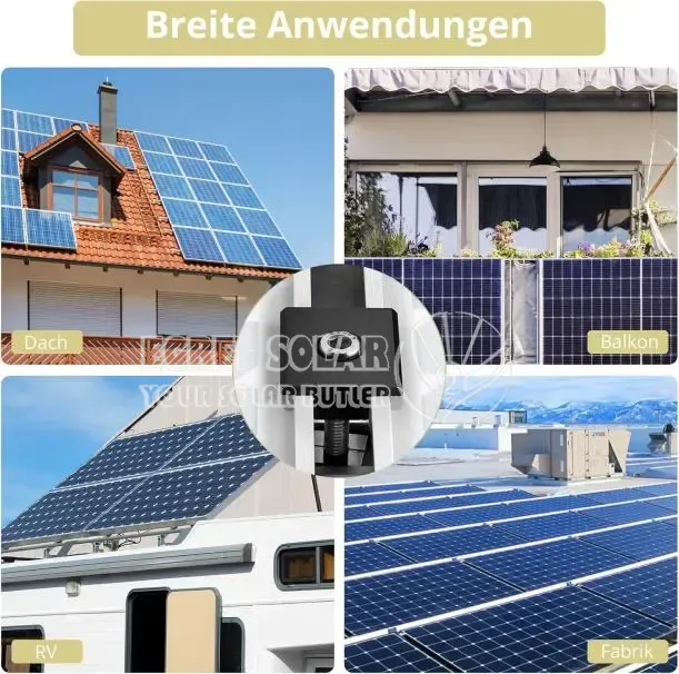 Solar Module Aluminium Mid Clamp Solar Module Aluminium Mid Clamp