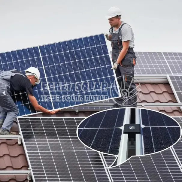 Adjustable Mid Clamp Solar Panel Adjustable Mid Clamp Solar Panel