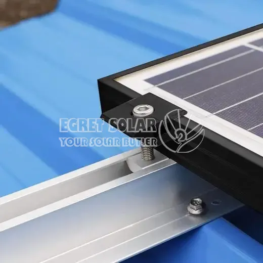 Solar Black Adjustable Mid Clamp Solar Black Adjustable Mid Clamp