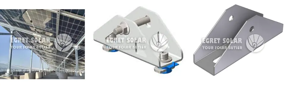 Solar Carbon Steel Triangular Joint