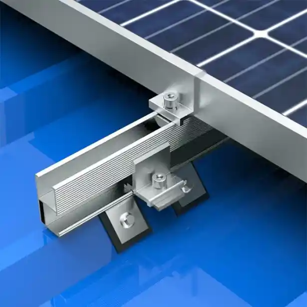 Solar Clamp For Trapezoidal Metal Roofs