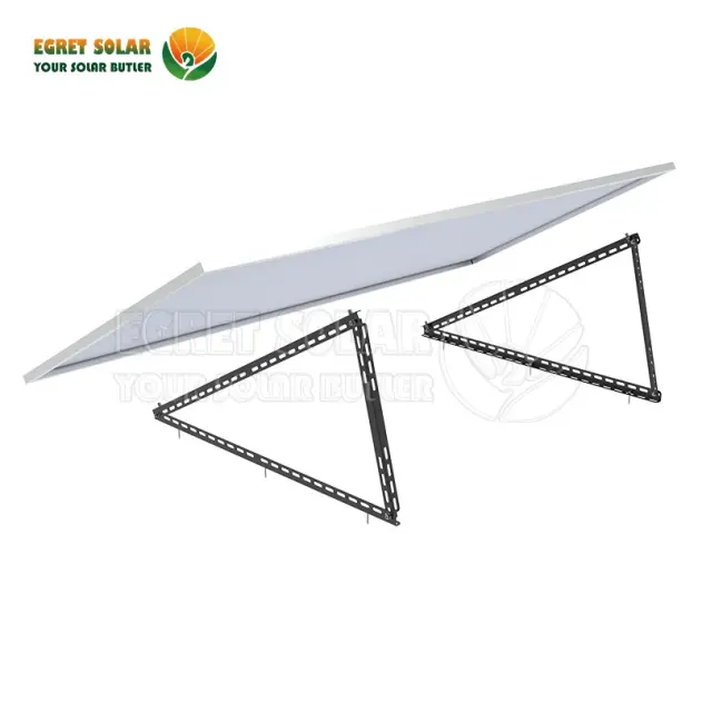 सोलर ब्लॅक ट्रायपॉड माउंटिंग सिस्टम